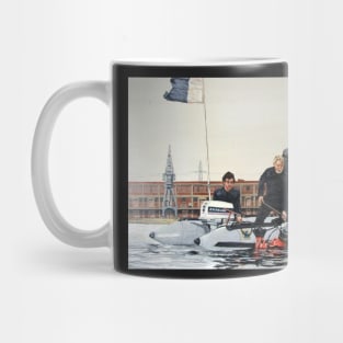 THE METROPOLITAN POLICE DIVING TEAM IN VICTORIA DOCKS LONDON Mug